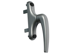 AK 343 A - Slim Base Curved Cremone with Upperside Screws - Double Sided Operation